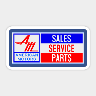 Sales Service Parts Sticker